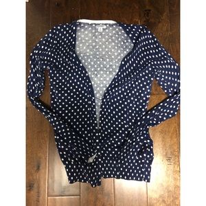 Old Navy Polka Dot Cardigan
